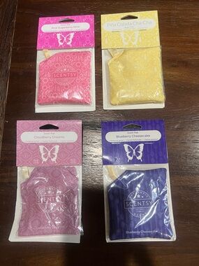 Scentsy Scent Paks - Pink, Yellow, Purple, Blue Assortment